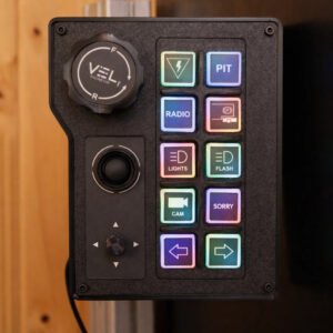 Menú rs box botonera rgb sim racing
